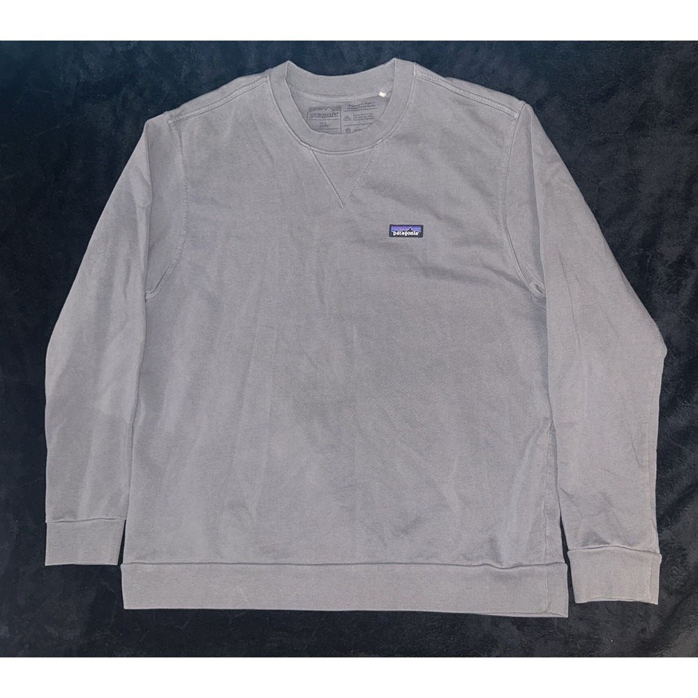 Patagonia Sweatshirt Mens XL Gray Regenerative Organic Cotton Crewneck 26346